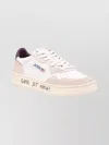 Autry Low Top Sneakers With Rubber Sole And Perforations In Neutral