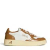 Autry Low-top Sneakers With Smooth Leather Upper In Multi