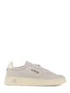 Autry Low-top Sneakers With Soft Suede Upper In Gray
