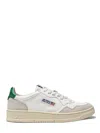 Autry Low-top Sneakers With Suede Accents And Padded Collar In Neutral