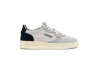 Autry Low-top Sneakers With Suede And Leather Accents In Neutral