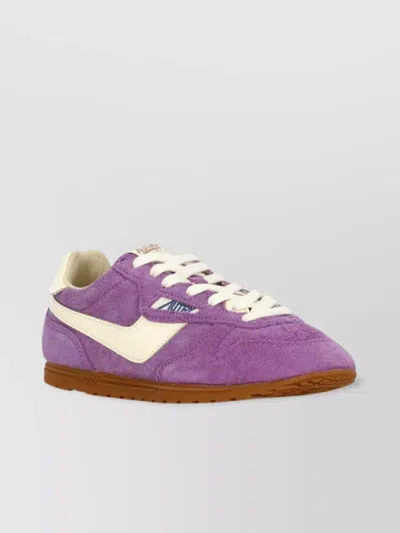 AUTRY LOW TOP SUEDE SNEAKERS