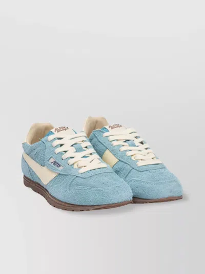AUTRY LOW-TOP SUEDE SNEAKERS SLIP-ON RUBBER SOLE