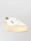 Autry Low Top Suede Sneakers With Platform Sole