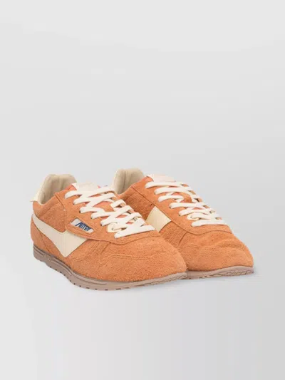 Autry Low-top Suede Texture Rubber Sole Sneakers