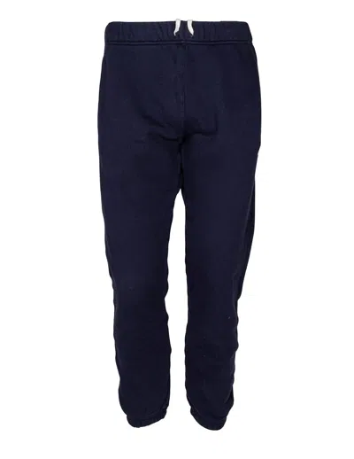 Autry Main Cotton Tracksuit Pants Blue Color