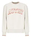 Autry Grey Cotton Blend Sweatshirt With Graphic Print