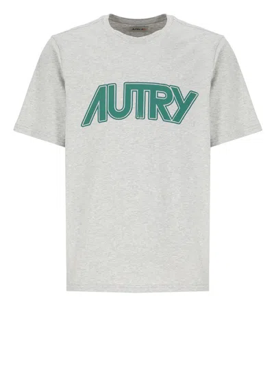 Autry Main T-shirt In Grey