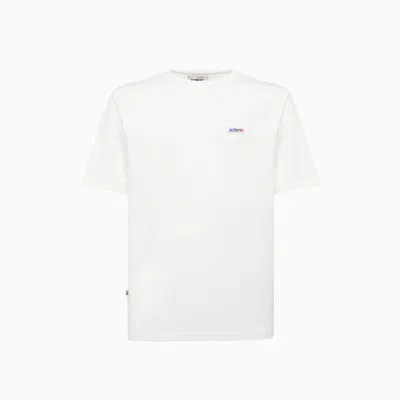 Autry Main T-shirt In Cw Cotton White