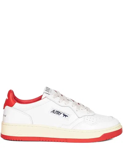 AUTRY MAISON KITSUNÉ LACE-UP SNEAKERS