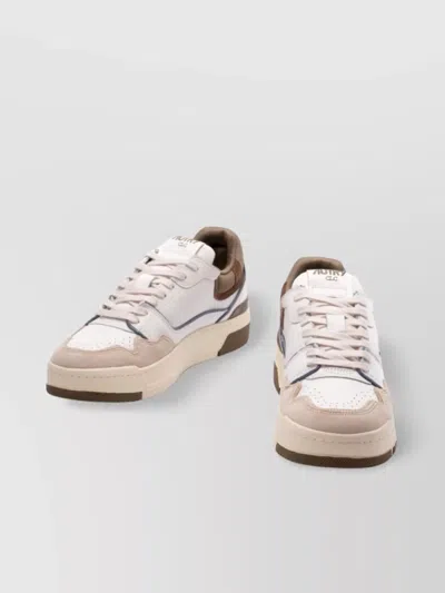 Autry Man Chunky Sole Sneakers With Perforated Toe