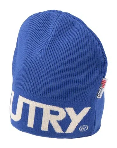 Autry Man Hat Blue Size Onesize Viscose, Polyester, Nylon
