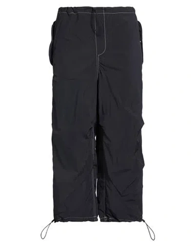 Autry Man Pants Black Size L Polyamide In Blue