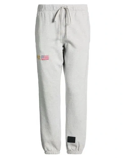 Autry Man Pants Grey Size S Cotton In Silver