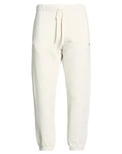 Autry Man Pants Ivory Size L Cotton In Neutral