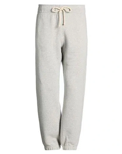 Autry Man Pants Light Grey Size M Cotton In Gray