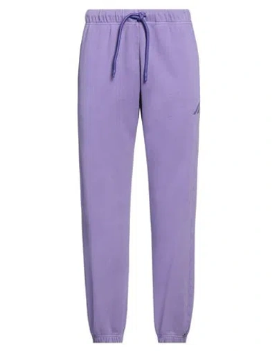Autry Man Pants Light Purple Size Xl Cotton
