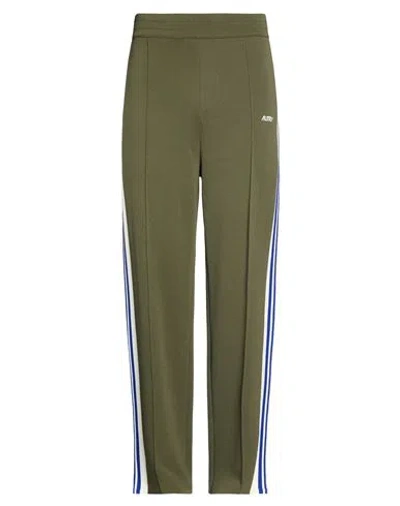 Autry Man Pants Military Green Size L Viscose, Nylon
