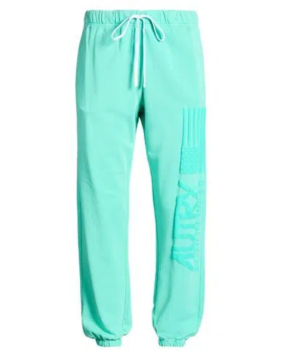 Autry Man Pants Turquoise Size L Cotton In Green