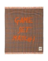 Autry Man Scarf Beige Size - Wool, Polyamide In Beige