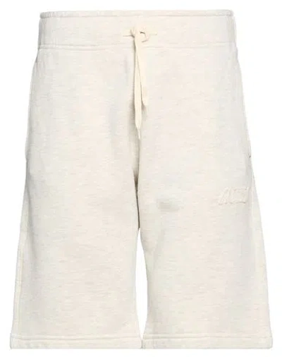 Autry Man Shorts & Bermuda Shorts Beige Size Xxl Cotton, Polyester In Sand