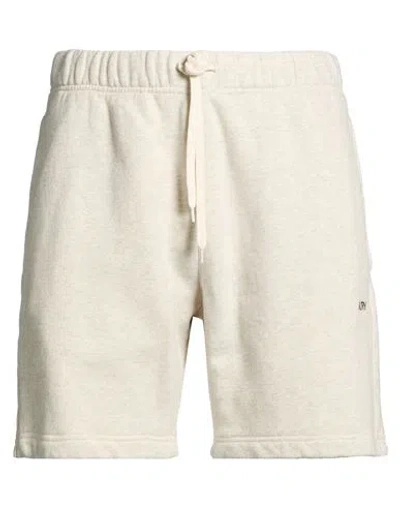 Autry Man Shorts & Bermuda Shorts Cream Size Xl Cotton In White
