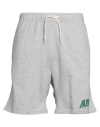 AUTRY AUTRY MAN SHORTS & BERMUDA SHORTS LIGHT GREY SIZE XXL COTTON