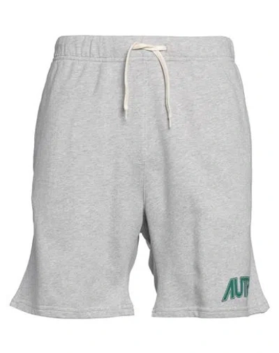 AUTRY AUTRY MAN SHORTS & BERMUDA SHORTS LIGHT GREY SIZE XXL COTTON