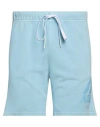 Autry Man Shorts & Bermuda Shorts Sky Blue Size S Cotton