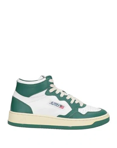Autry Man Sneakers Green Size 9 Leather
