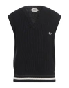 Autry Man Sweater Midnight Blue Size S Merino Wool, Organic Cotton In Black