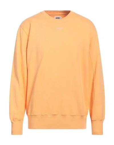 Autry Man Sweatshirt Apricot Size L Cotton In Multi