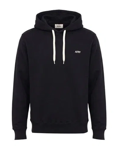 Autry Man Sweatshirt Black Size S Cotton, Polyester