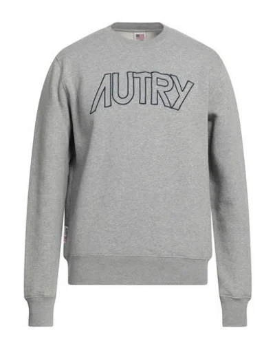 Autry Man Sweatshirt Grey Size L Cotton