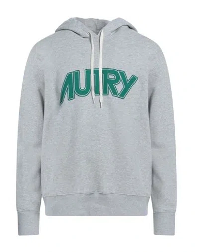 Autry Man Sweatshirt Light Grey Size Xxl Cotton In Gray