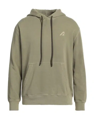 Autry Man Sweatshirt Military Green Size L Cotton