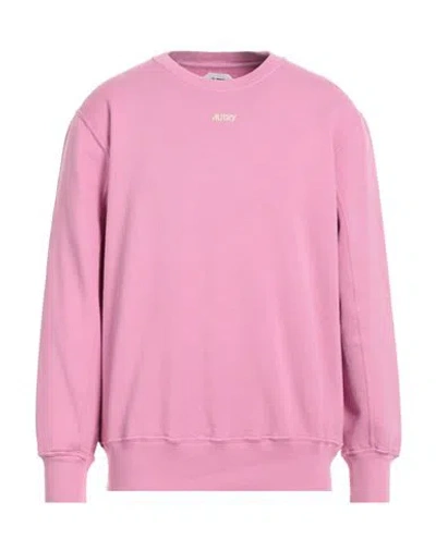 Autry Man Sweatshirt Pink Size L Cotton