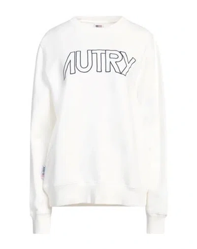 Autry Man Sweatshirt White Size Xxl Cotton