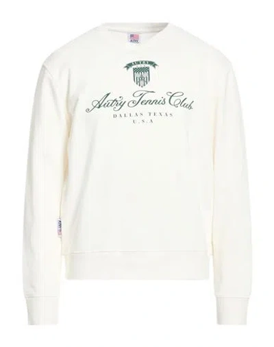 Autry Man Sweatshirt White Size Xxl Cotton
