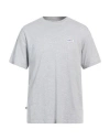 Autry Crew Neck Tee Melange In Grey