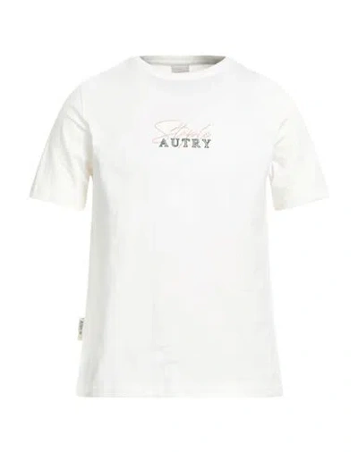 Autry Man T-shirt Ivory Size Xxl Cotton In White