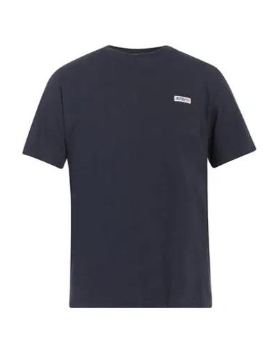 AUTRY AUTRY MAN T-SHIRT NAVY SIZE XXL COTTON