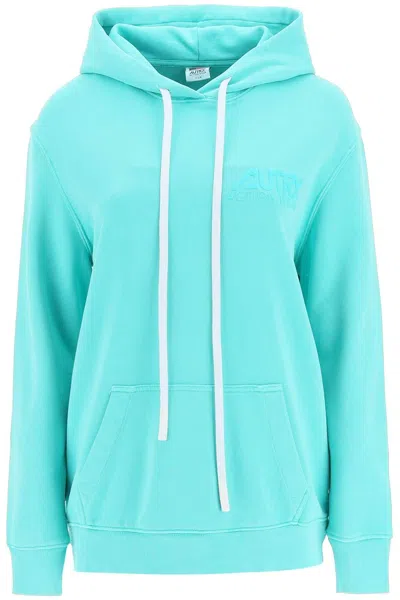 Autry Matchpoint Hoodie In Green
