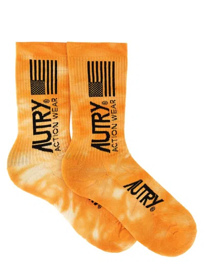 Autry Matchpoint Sock In Orange