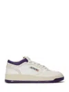 Autry Leather Sneakers With Perforated Toe