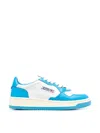 Autry Two-tone Low-top Leather Sneakers