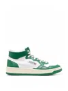 Autry Colourblock Hight-top Lace-up Sneakers In Neutral
