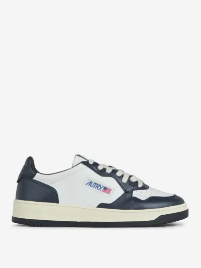 Autry Medalist Action Sneakers In Blue