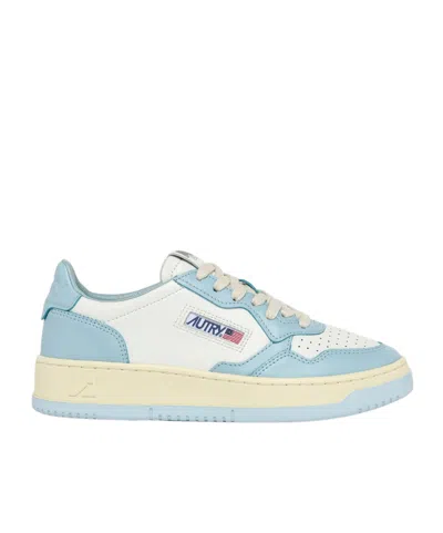 AUTRY AUTRY MEDALIST BICOLOR LOW-TOP SNEAKERS