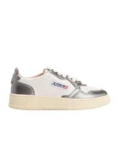 AUTRY AUTRY MEDALIST BICOLOR LOW-TOP SNEAKERS